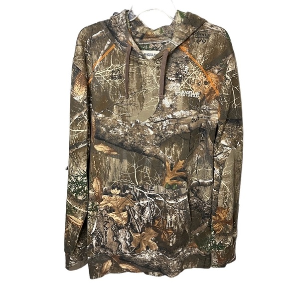 Magellan Men’s Camo Hoodie - Picture 1 of 5